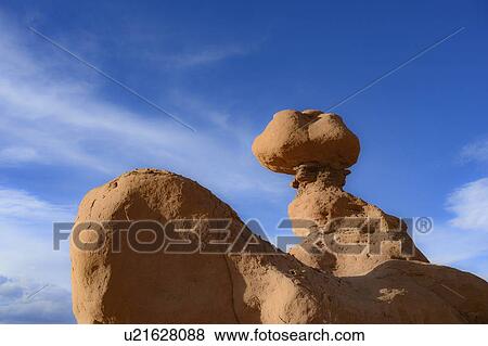 Hoodoos in Goblin Valley State Park, Utah, USA View Large Photo Image Stock Photo - Hoodoos in Goblin Valley State Park, Utah, USA. Fotosearch