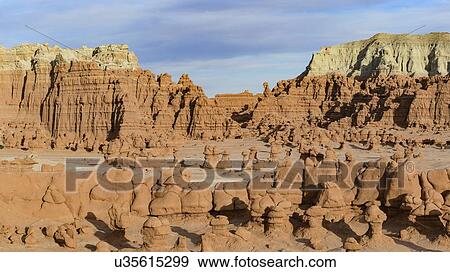 Stock Photo - Hoodoos in Goblin Valley State Park, Utah, USA. Fotosearch