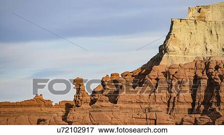 Hoodoos in Goblin Valley State Park, Utah, USA View Large Photo Image Stock Photo - Hoodoos in Goblin Valley State Park, Utah, USA. Fotosearch
