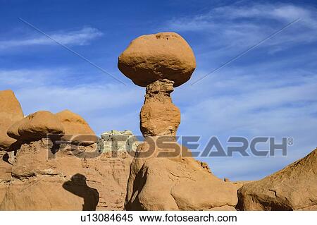 Hoodoos in Goblin Valley State Park, Utah, USA View Large Photo Image Stock Photography - Hoodoos in Goblin Valley State Park, Utah, USA. Fotosearch