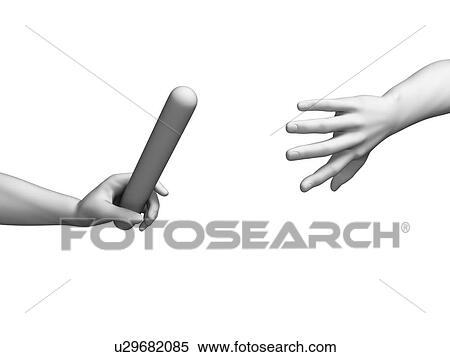 Human hand passing a relay baton, computer artwork. View Large Photo Image Stock Photography - Human hand passing a relay baton, computer artwork.. Fotosearch
