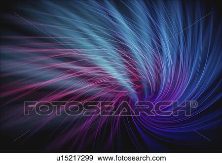 Illuminated lines, illustration. View Large Photo Image Stock Photo - Illuminated lines, illustration.. Fotosearch