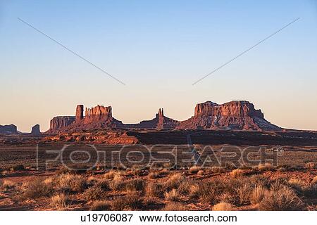 Landscape of Monument Valley in Utah, USA View Large Photo Image Stock Photo - Landscape of Monument Valley in Utah, USA. Fotosearch