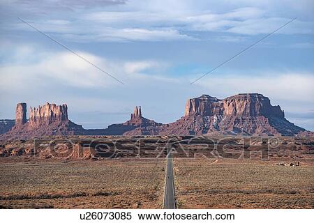 Stock Photography - Landscape of Monument Valley in Utah, USA. Fotosearch
