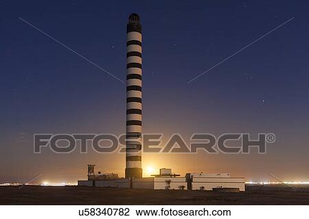 Lighthouse in Dakhla, Morocco View Large Photo Image Stock Image - Lighthouse in Dakhla, Morocco. Fotosearch