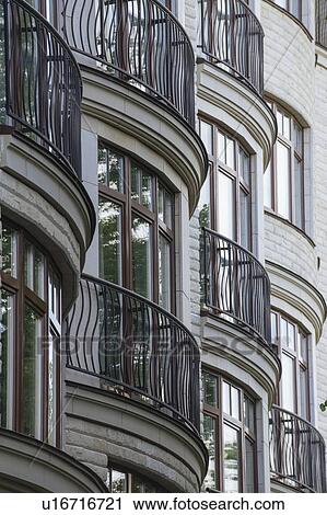 Low angle view of apartment buildings View Large Photo Image Stock Image - Low angle view of apartment buildings. Fotosearch