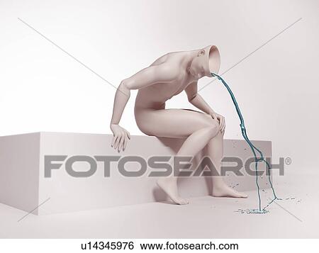 Stock Photograph - Mental health issues, conceptual illustration.. Fotosearch