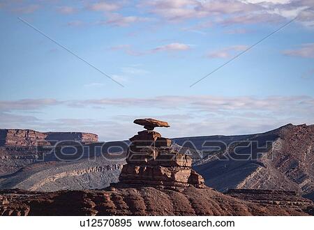 Mexican Hat rock formation in Utah, USA View Large Photo Image Stock Photography - Mexican Hat rock formation in Utah, USA. Fotosearch
