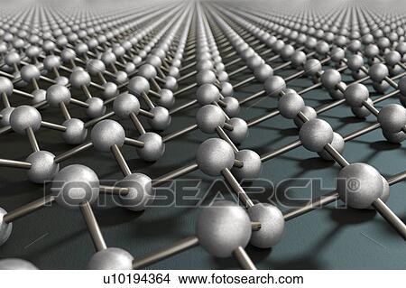 Molecular model of a layer of stanene, computer illustration. View Large Photo Image Picture - Molecular model of a layer of stanene, computer illustration.. Fotosearch