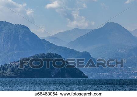 Mountains by Lake Como in Lombardy, Italy View Large Photo Image Picture - Mountains by Lake Como in Lombardy, Italy. Fotosearch