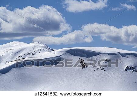 Stock Image - Mountains in Loveland Pass, Colorado, USA. Fotosearch