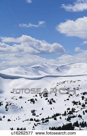 Stock Photo - Mountains in Loveland Pass, Colorado, USA. Fotosearch