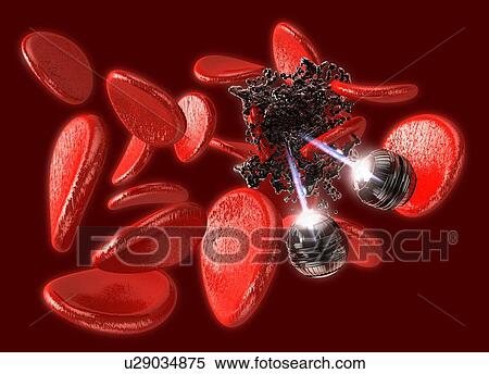 Nano technology in bloodstream, illustration. View Large Photo Image Stock Photography - Nano technology in bloodstream, illustration.. Fotosearch