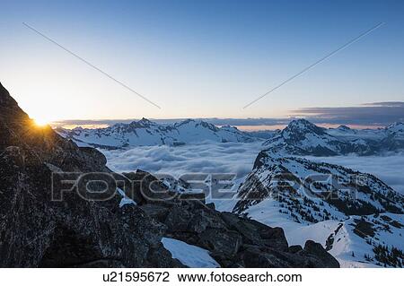 Peaks of Cascade Mountains in North Cascades National Park, Washington State, USA View Large Photo Image Stock Image - Peaks of Cascade Mountains in North Cascades National Park, Washington State, USA. Fotosearch