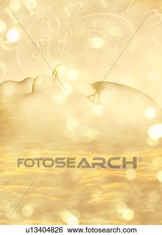 Stock Photograph - Person dreaming, illustration.. Fotosearch
