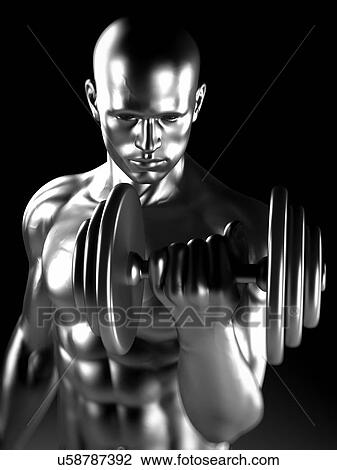 Person lifting hand weight, computer artwork. View Large Photo Image Stock Image - Person lifting hand weight, computer artwork.. Fotosearch
