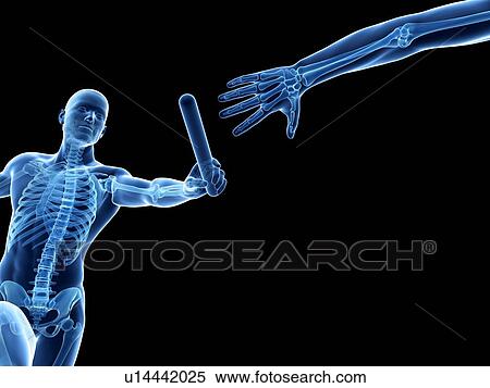Person passing a relay baton, computer artwork. View Large Photo Image Stock Photography - Person passing a relay baton, computer artwork.. Fotosearch