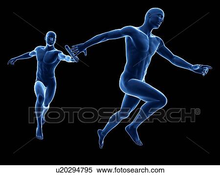 Person passing a relay baton, computer artwork. View Large Photo Image Stock Photography - Person passing a relay baton, computer artwork.. Fotosearch