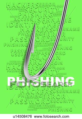Stock Photograph - Phishing concept, illustration.. Fotosearch