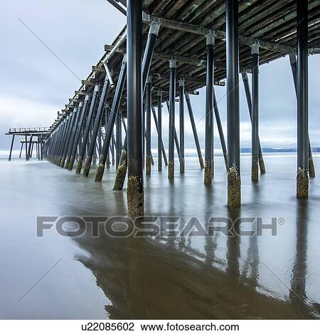 Pier on Pismo Beach, California, USA View Large Photo Image Stock Image - Pier on Pismo Beach, California, USA. Fotosearch