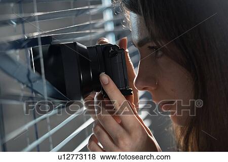 Private investigator, conceptual image. View Large Photo Image Stock Photo - Private investigator, conceptual image.. Fotosearch