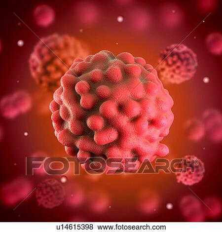 Rectal cancer cell, illustration. View Large Photo Image Stock Photo - Rectal cancer cell, illustration.. Fotosearch