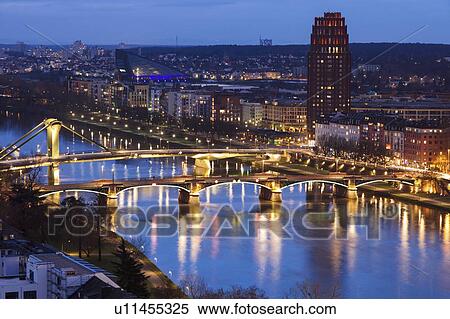 River Maine at sunset through Frankfurt, Germany View Large Photo Image Stock Photography - River Maine at sunset through Frankfurt, Germany. Fotosearch