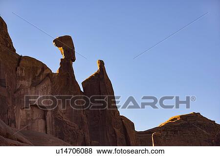 Stock Photo - Rock formation in Arches National Park, Utah, USA. Fotosearch