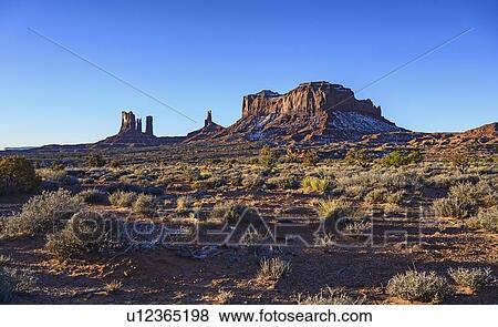 Rock formations in Monument Valley, Utah, USA View Large Photo Image Stock Photo - Rock formations in Monument Valley, Utah, USA. Fotosearch