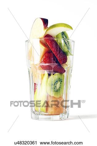 Selection of fresh fruit in glass, studio shot. View Large Photo Image Stock Image - Selection of fresh fruit in glass, studio shot.. Fotosearch