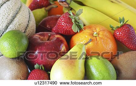 Selection of fresh fruit. View Large Photo Image Stock Image - Selection of fresh fruit.. Fotosearch