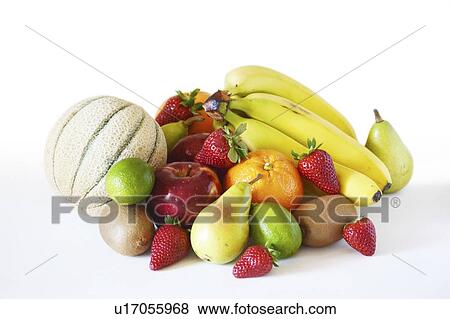 Selection of fresh fruit, studio shot. View Large Photo Image Stock Photo - Selection of fresh fruit, studio shot.. Fotosearch
