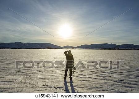 Senior man with camera in snow field in Picabo, Idaho View Large Photo Image Stock Image - Senior man with camera in snow field in Picabo, Idaho. Fotosearch
