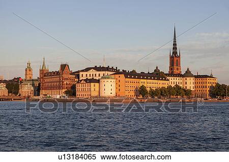 Skyline of Stockholm, Sweden, Europe View Large Photo Image Stock Photography - Skyline of Stockholm, Sweden, Europe. Fotosearch