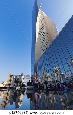 Skyscrapers in Kuwait View Large Photo Image Stock Photo - Skyscrapers in Kuwait. Fotosearch