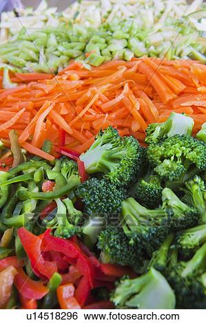 Sliced raw vegetables View Large Photo Image Stock Photograph - Sliced raw vegetables. Fotosearch