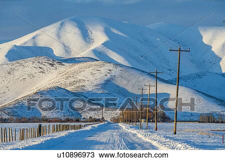 Snow capped mountains in Picabo, Idaho View Large Photo Image Stock Image - Snow capped mountains in Picabo, Idaho. Fotosearch
