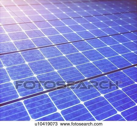 Solar panel, computer illustration. View Large Photo Image Stock Image - Solar panel, computer illustration.. Fotosearch