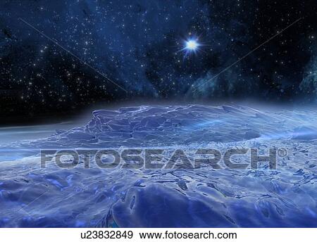Sun shining in space, computer artwork. View Large Photo Image Stock Photo - Sun shining in space, computer artwork.. Fotosearch