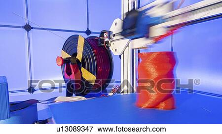 Stock Photo - 3d printer.. Fotosearch