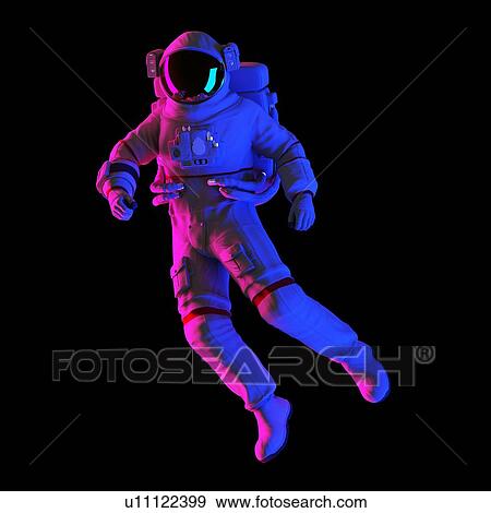 Astronaut, computer illustration. View Large Photo Image Stock Photo - Astronaut, computer illustration.. Fotosearch