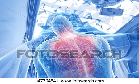 Stock Image - Car crash, computer illustration.. Fotosearch