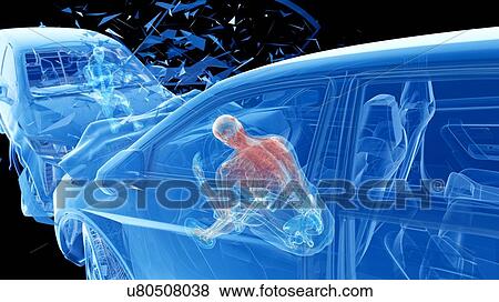 Car crash, computer illustration. View Large Photo Image Stock Photo - Car crash, computer illustration.. Fotosearch