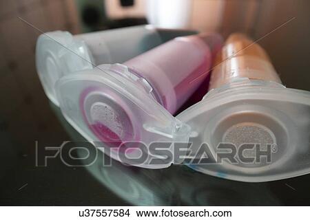 Picture - Centrifuge microtubes.. Fotosearch