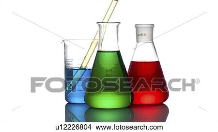 Picture - Chemistry, conceptual image.. Fotosearch
