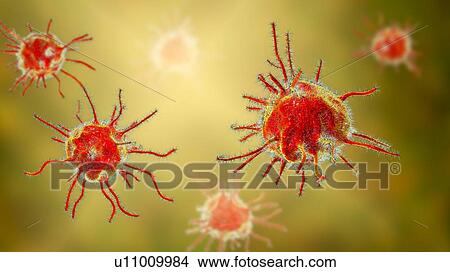 Computer illustration of abstract pathogenic microorganisms. View Large Photo Image Picture - Computer illustration of abstract pathogenic microorganisms.. Fotosearch