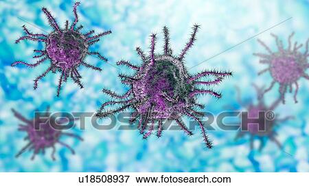 Computer illustration of abstract pathogenic microorganisms. View Large Photo Image Stock Photo - Computer illustration of abstract pathogenic microorganisms.. Fotosearch
