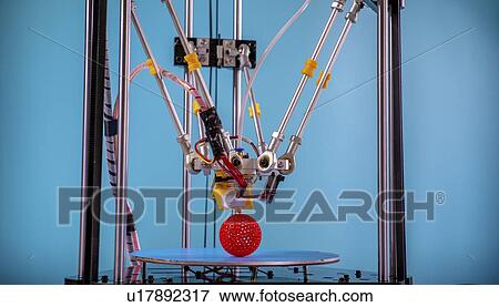 Delta 3d printer. View Large Photo Image Stock Photo - Delta 3d printer.. Fotosearch