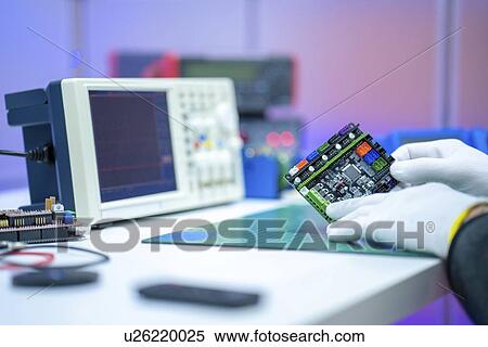 Electronics laboratory. View Large Photo Image Stock Photography - Electronics laboratory.. Fotosearch