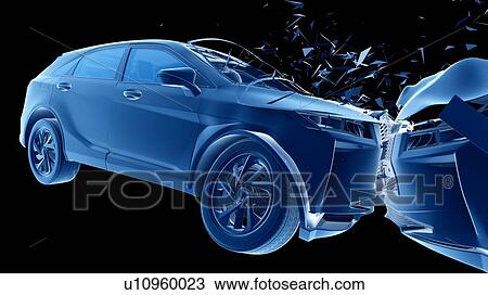 Head-on car crash, computer illustration. View Large Photo Image Stock Image - Head-on car crash, computer illustration.. Fotosearch